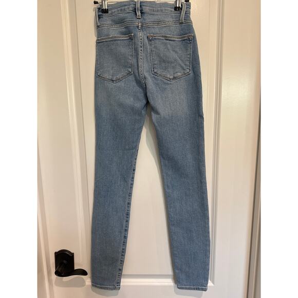 MSRP $248 Outfit Bundle Frame Le High Skinny Size 23 Jeans + Express Top Size XS - Picture 4 of 7